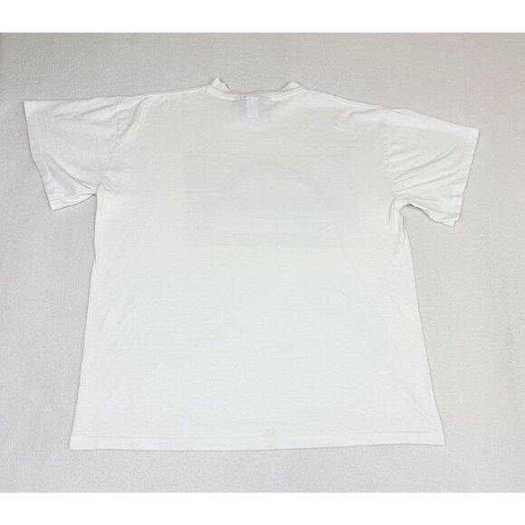 Vintage 90s Express Jeans T-Shirt One Size Spirit of Nimes Single Stitch - Picture 3 of 10